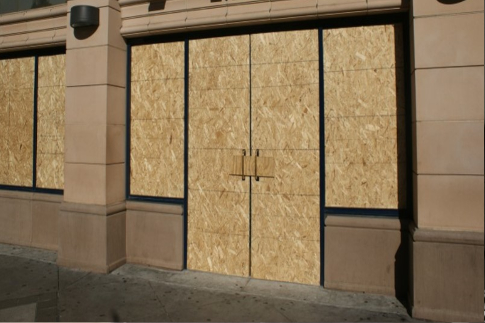 Boarding Up in Carshalton, Carshalton Beeches, SM5